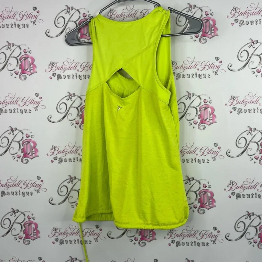 Oldnavy active tank top neon bright green Vibrant Yellow Women's Tank Top